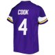 Youth Minnesota Vikings Dalvin Cook Nike Purple Game Jersey