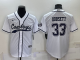 Men's Dallas Cowboys #33 Tony Dorsett White Stitched Baseball Cool Base Jersey