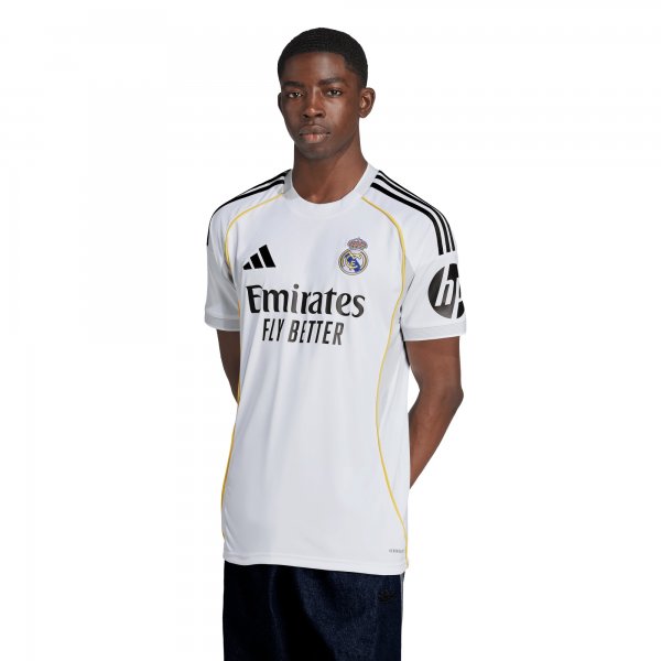 Real Madrid adidas 2025/26 Home Replica Jersey - White