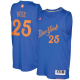 Men's New York Knicks #25 Derrick Rose Blue 2016-2017 Christmas Day Stitched NBA Jersey