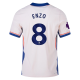 Nike Chelsea Enzo Fenandez Away Jersey w/ EPL Patch 24/25 (Guava Ice/Rush Blue)