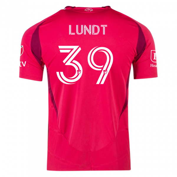adidas Ben Lundt St. Louis FC Home Jersey 25/26 (Power Pink)
