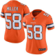 Nike Denver Broncos #58 Von Miller Orange Women's Stitched NFL Limited Rush Jersey