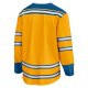 Men's St. Louis Blues Fanatics Yellow Special Edition 2.0 Breakaway Blank Jersey