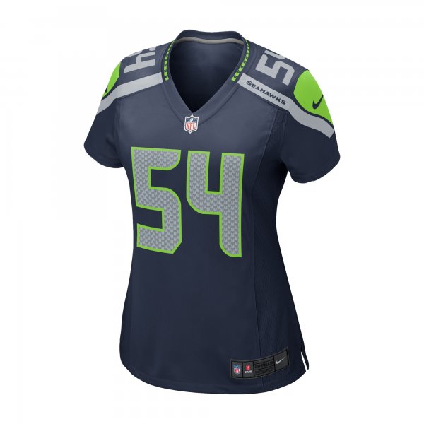 Women's Seattle Seahawks Bobby Wagner Nike Navy Game Jersey