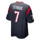 Men's Houston Texans C.J. Stroud Nike Navy 2023 NFL Draft First Round Pick Game Jersey