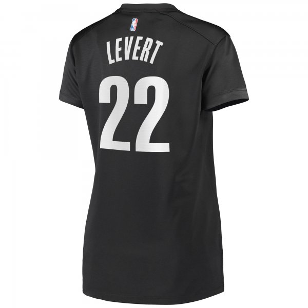 Women's Brooklyn Nets Caris LeVert Fanatics Black Fast Break Player Jersey - Statement Edition