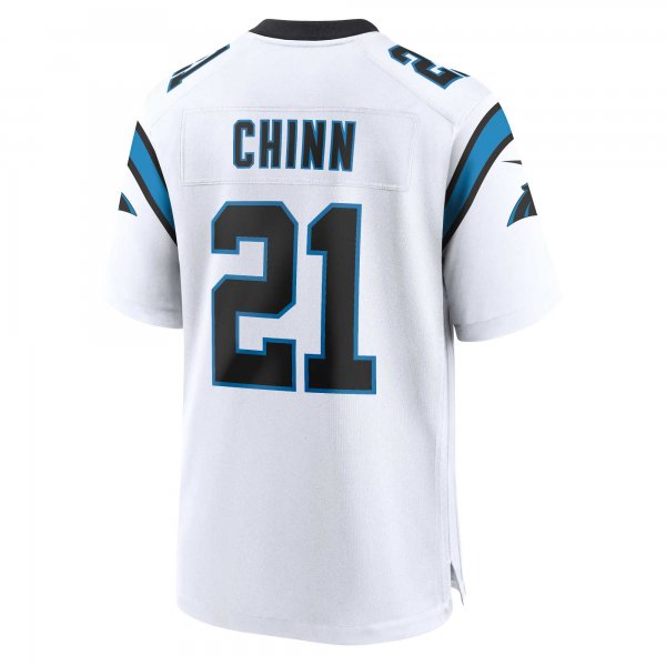 Men's Carolina Panthers Jeremy Chinn Nike White Game Jersey