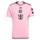adidas Inter Miami Luis Suarez Royal Caribbean Home Jersey w/ MLS + Apple TV Patches 24/25 (Easy Pink)