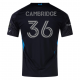 adidas Brandon Cambridge Charlotte FC Away Jersey 25/26 (Black)