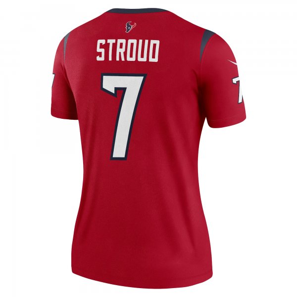 Women's Houston Texans C.J. Stroud Nike Red  Legend Jersey