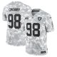 Men's Las Vegas Raiders #98 Maxx Crosby Nike Arctic Camo 2024 Salute to Service Limited Jersey