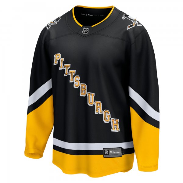 Men's Pittsburgh Penguins Fanatics Black Alternate Premier Breakaway Jersey