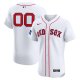 Men's Boston Red Sox Nike White Home Elite Pick-A-Player Retired Roster Patch Jersey