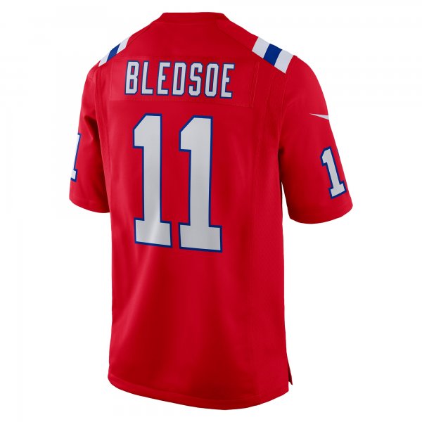 Men's New England Patriots Drew Bledsoe Nike Red Retired Player Alternate Game Jersey