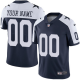 Youth Nike Dallas Cowboys Customized Navy Blue Throwback Alternate Vapor Untouchable Custom Limited NFL Jersey