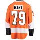 Men's Philadelphia Flyers Carter Hart Fanatics Orange Home Premier Breakaway Player Jersey