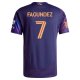 adidas Diego Fagundez LA Galaxy Away Jersey w/ MLS + Apple TV + RBC Sponsor 25/26 (Purple)