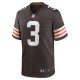 Men's Cleveland Browns Marquise Goodwin Nike  Brown Team Game Jersey