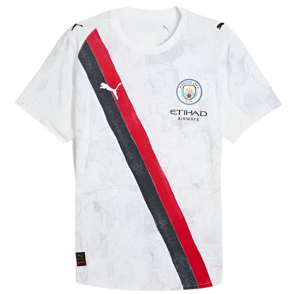 Puma Manchester City 25/26 Kid Super Jersey (Puma White/Puma Black)