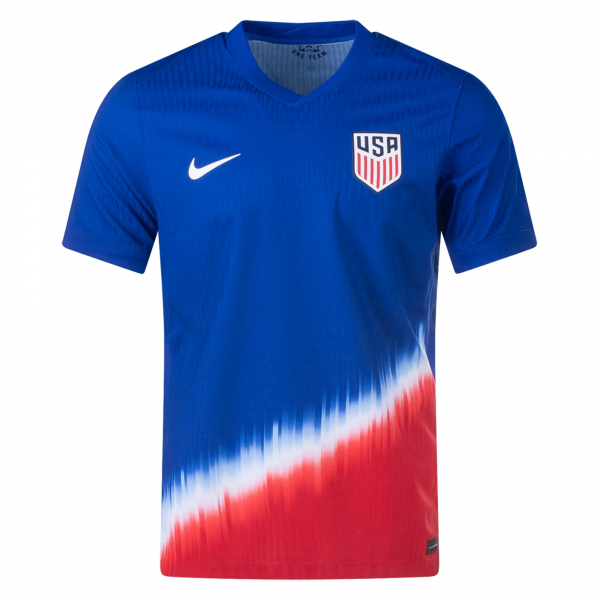 Nike United States Match Away Jersey 24/25 (Old Royal/Sport Red/White)