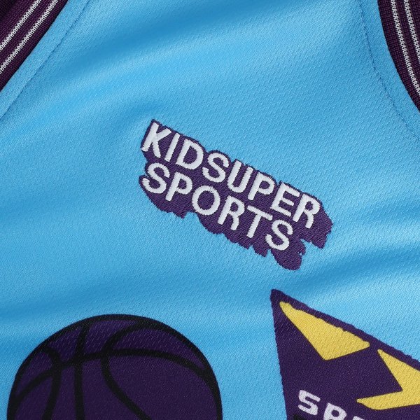 Unisex Sacramento Kings NBA & KidSuper Studios by Fanatics Blue Hometown Jersey