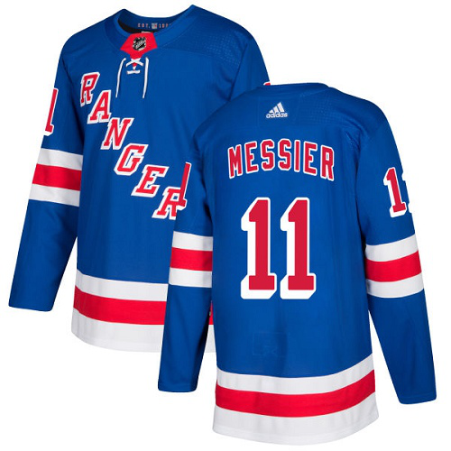 Adidas New York Rangers #11 Mark Messier Royal Blue Home Stitched Youth NHL Jersey