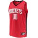 Men's Houston Rockets Fanatics Red Fast Break Custom Replica Jersey - Icon Edition