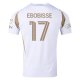 adidas Jeremy Ebobisse LAFC Away Jersey w/ MLS + Apple + Ford Logo 25/26 (White/Gold)