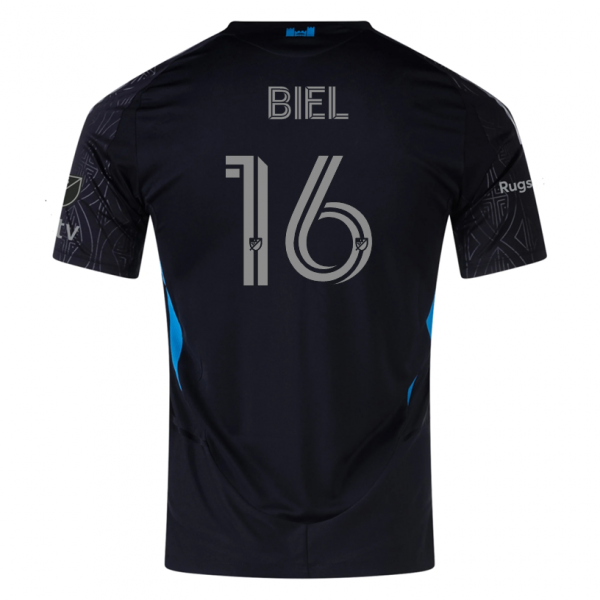adidas Pep Biel Charlotte FC Away Jersey 25/26 (Black)