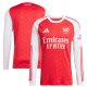 Arsenal adidas 2025/26 Home Replica Long Sleeve Jersey - Red