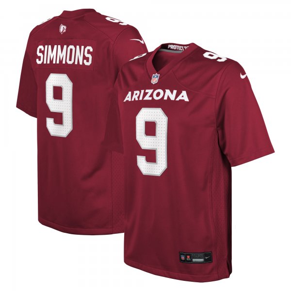 Youth Arizona Cardinals Isaiah Simmons Nike Cardinal Game Jersey