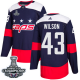 Adidas Washington Capitals #43 Tom Wilson Navy 2018 Stadium Series Stanley Cup Final Champions Stitched NHL Jersey