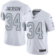 Nike Las Vegas Raiders #34 Bo Jackson White Men's Stitched NFL Limited Rush Jersey