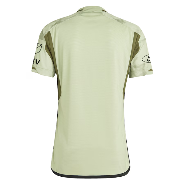 adidas LAFC Away Jersey w/ MLS + Apple TV + Ford Patches 24/25 (Magic Lime)