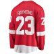 Men's Detroit Red Wings Lucas Raymond Fanatics Red Home Breakaway Player Jersey