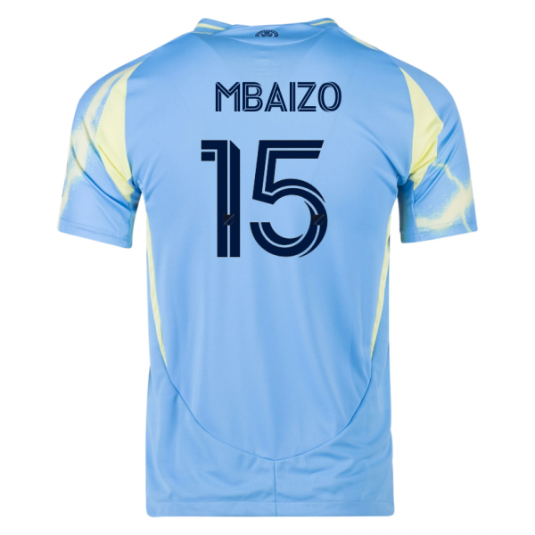 adidas Philadelphia Union Olivier Mbaizo Away Jersey 25/26 (Blue/Yellow)