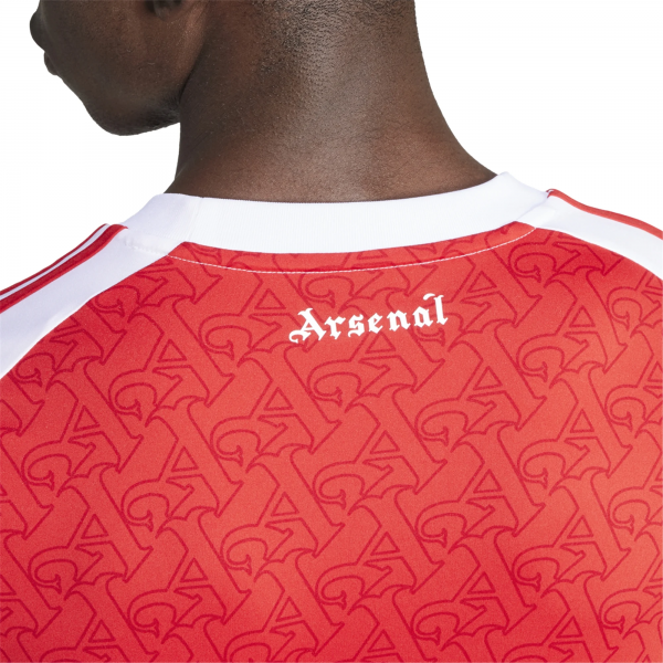 adidas Arsenal Long Sleeve Home Jersey 25/26 (Better Scarlet/White)