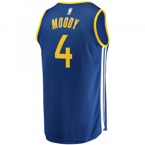 Men's Golden State Warriors Moses Moody Fanatics Royal Fast Break Replica Jersey - Icon Edition