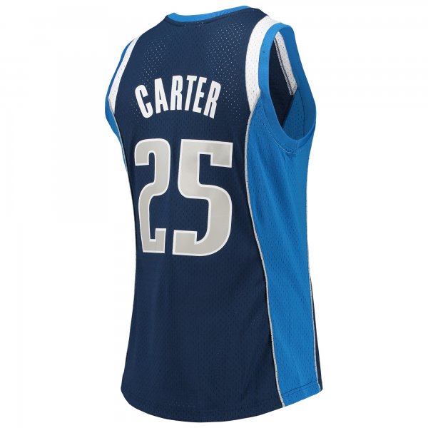 Men's Dallas Mavericks Vince Carter Mitchell & Ness Navy 2011/12 Hardwood Classics Swingman Jersey