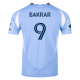 adidas Mounsef Bakrar New York City FC Home Jersey 25/26 w/ MLS Patches (Bahia Light Blue)