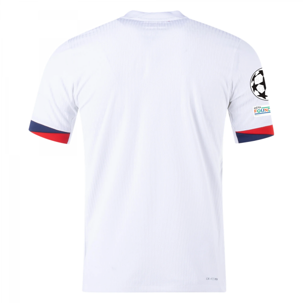 Nike Paris Saint-Germain Away Jersey w/ Champions League Patches 24/25 (White/Midnight Navy)