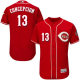 Cincinnati Reds #13 Dave Concepcion Red Flexbase Collection Stitched MLB Jersey