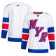 Men's New York Rangers adidas White 2024 NHL Stadium Series Primegreen Jersey