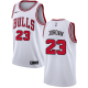 Nike Chicago Bulls #23 Michael Jordan White Women's NBA Swingman Association Edition Jersey