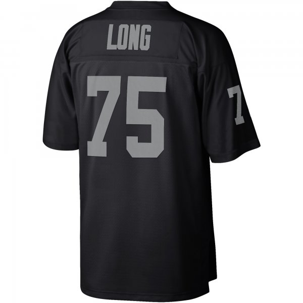 Men's Las Vegas Raiders Howie Long Mitchell & Ness Black Legacy Replica Jersey