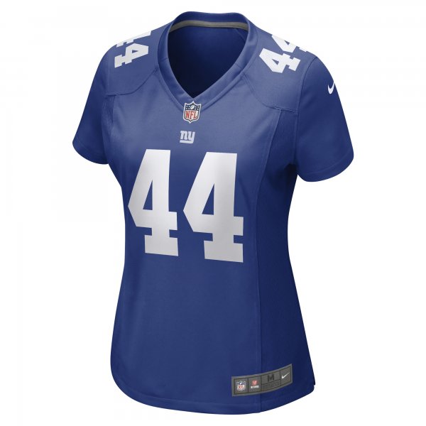 Women's New York Giants Nick McCloud Nike Royal Game Player Jersey