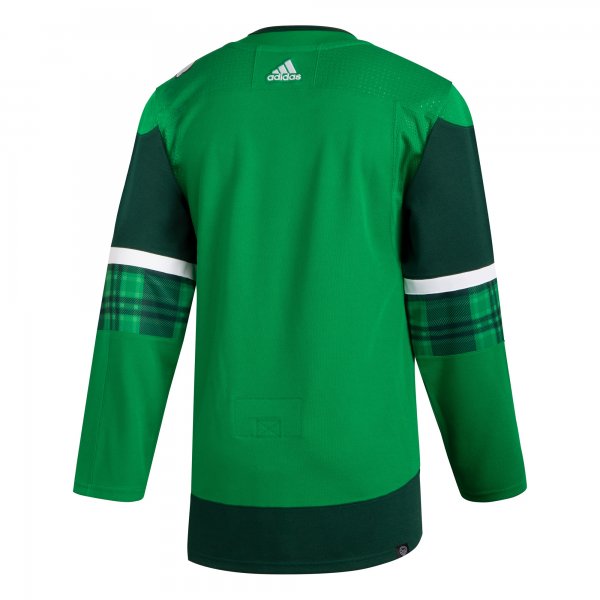 Men's Colorado Avalanche  adidas Kelly Green 2023 St. Patrick's Day Primegreen Jersey