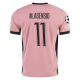 Nike Paris Saint-Germain Marco Asensio Third Jersey w/ Champions League Patches 24/25 (Rust Pink/Black)