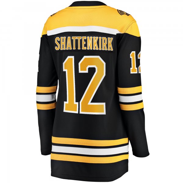 Women's Boston Bruins Kevin Shattenkirk Fanatics Black Home Breakaway Player Jersey